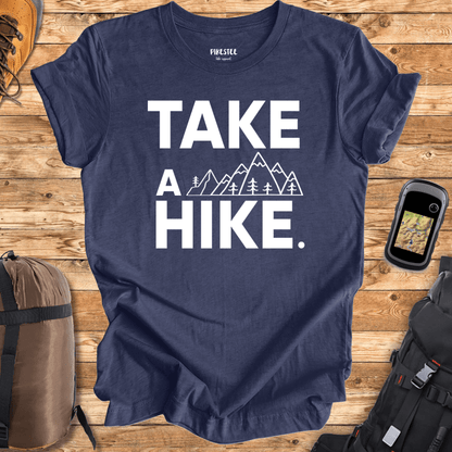 "Take A Hike" graphic T-shirt