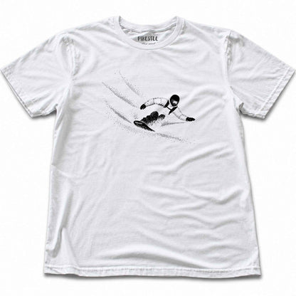 Snowboard Flow T-shirt - White