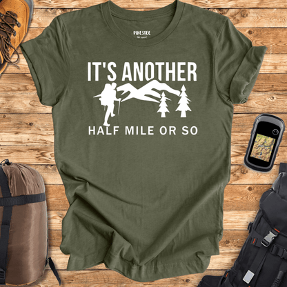 "It's Another Half Mile Or So" graphic T-shirt