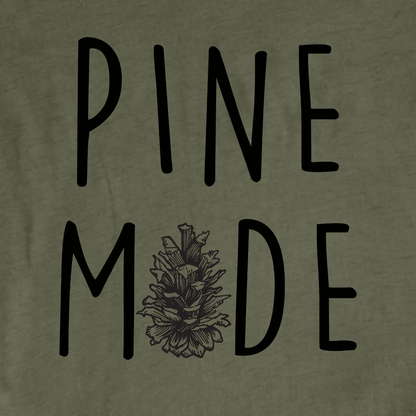 "Pine Mode" graphic T-shirt