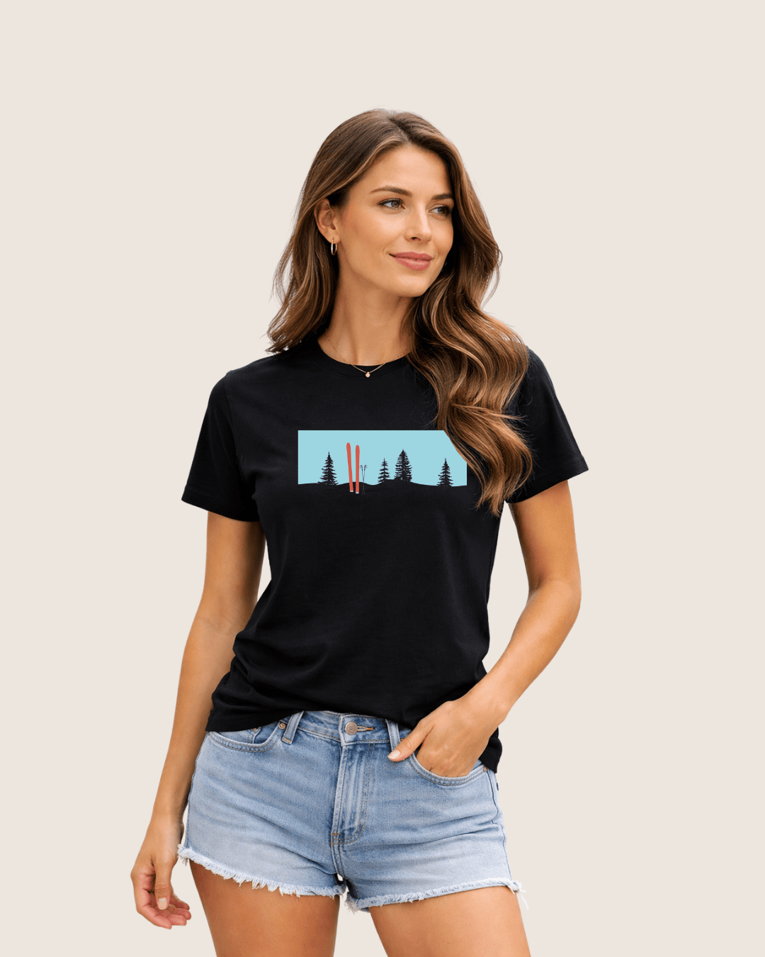SKI Landscape T-shirt