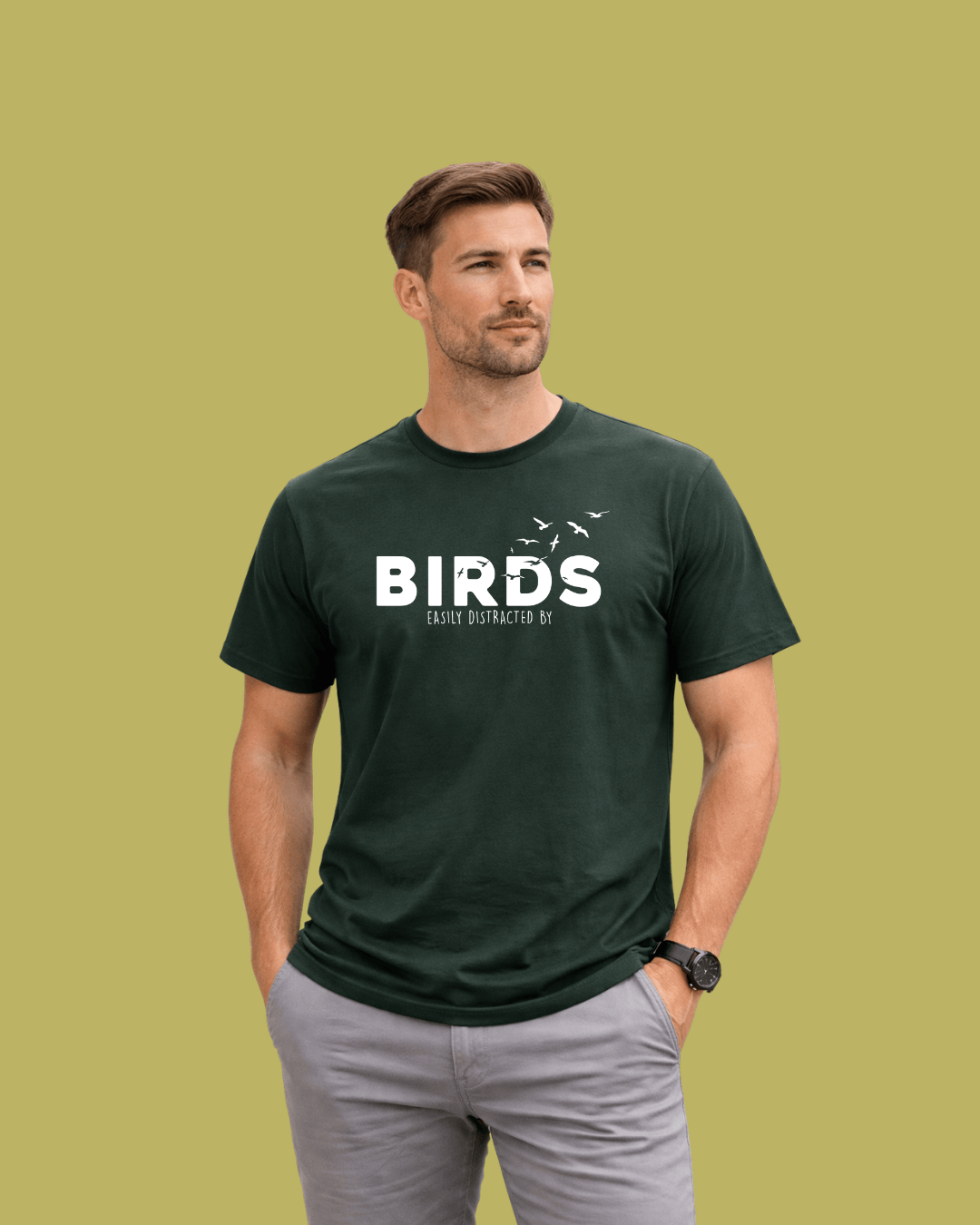 Easily Distracted By Birds T-shirt