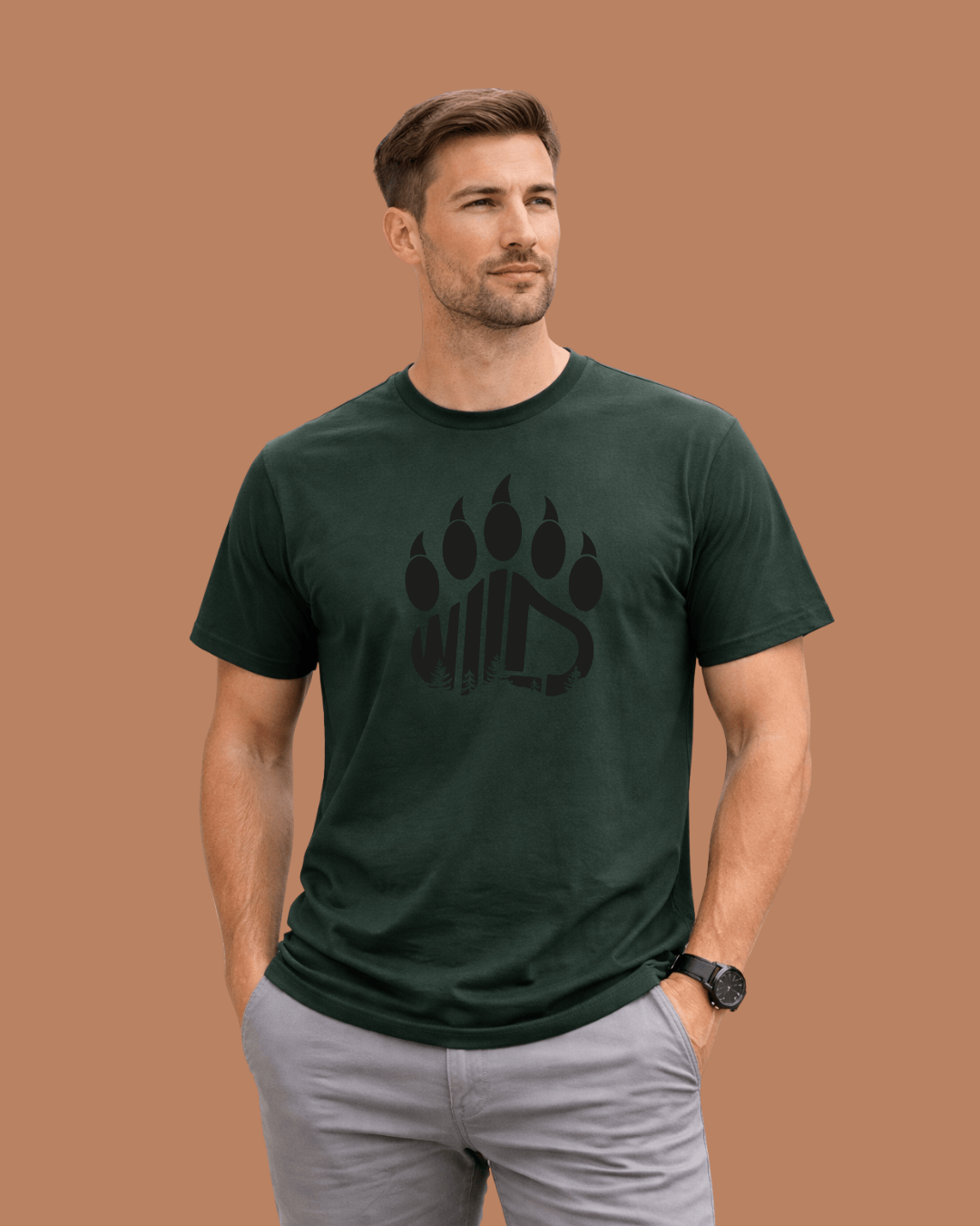 Wild, Bear Footprint T-shirt