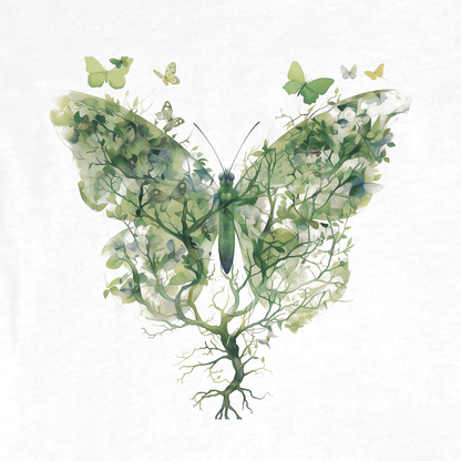 "ButterFly Evolution" graphic T-shirt