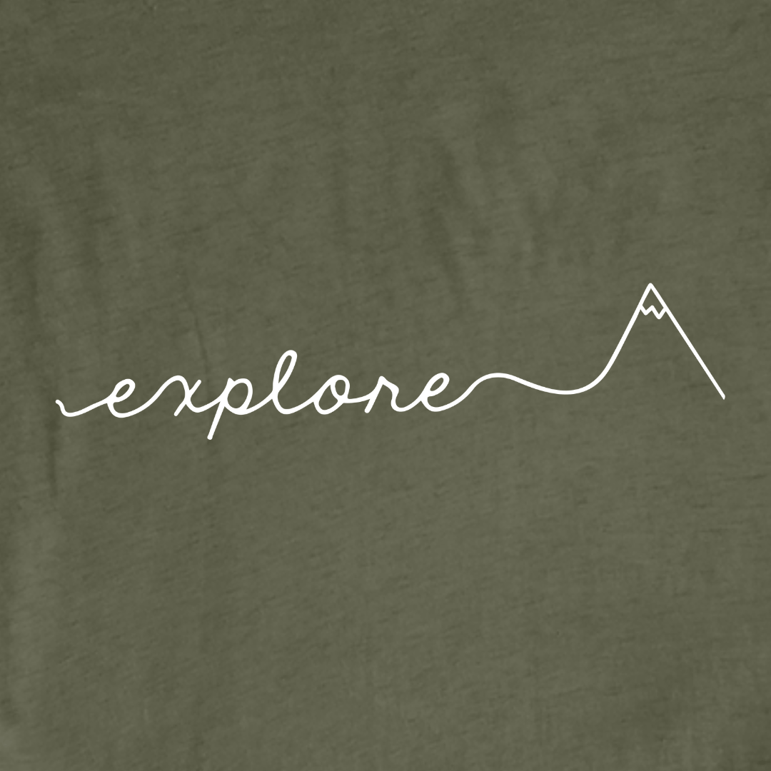 "Explore The Mountain" Graphic T-shirt