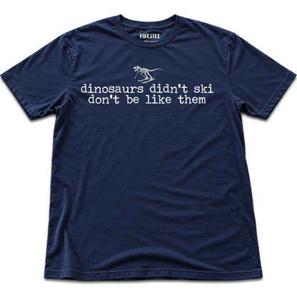 Don't Be Dinosaurs T-shirt - Navy