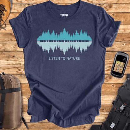 "Listen To Nature" Graphic T-shirt