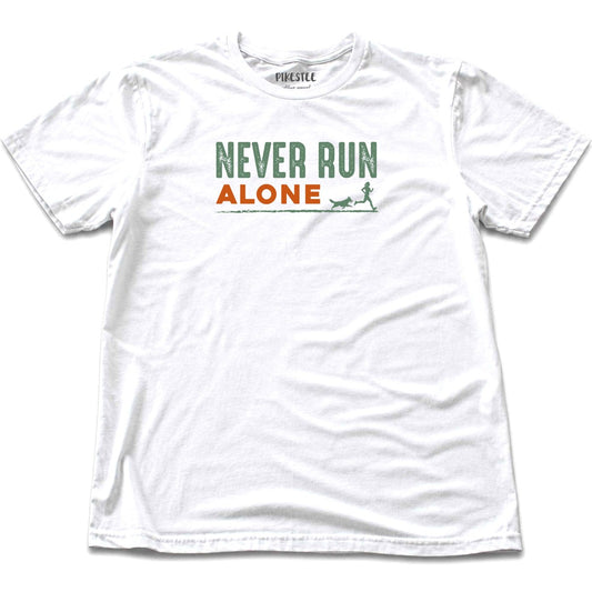 Never Run Alone T-shirt - White
