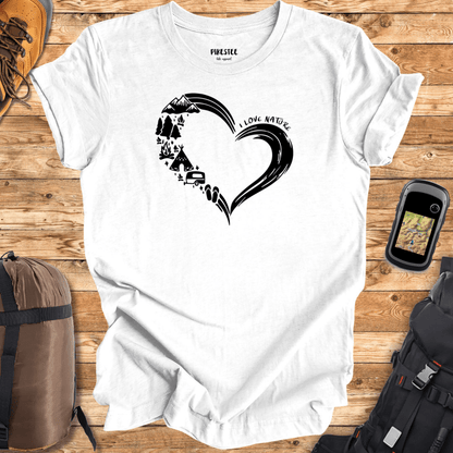 "I Love Nature" Graphic T-shirt