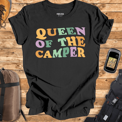 "Queen Of The Camper" graphic T-shirt