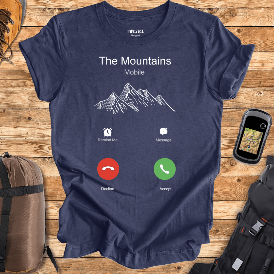 "The Mountains Call" Graphic T-shirt