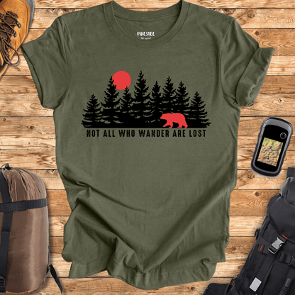 "Not all Who Wander Are Lost" Graphic T-shirt