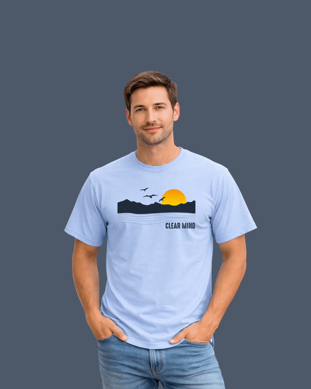 Clear Mind Landscape T-shirt