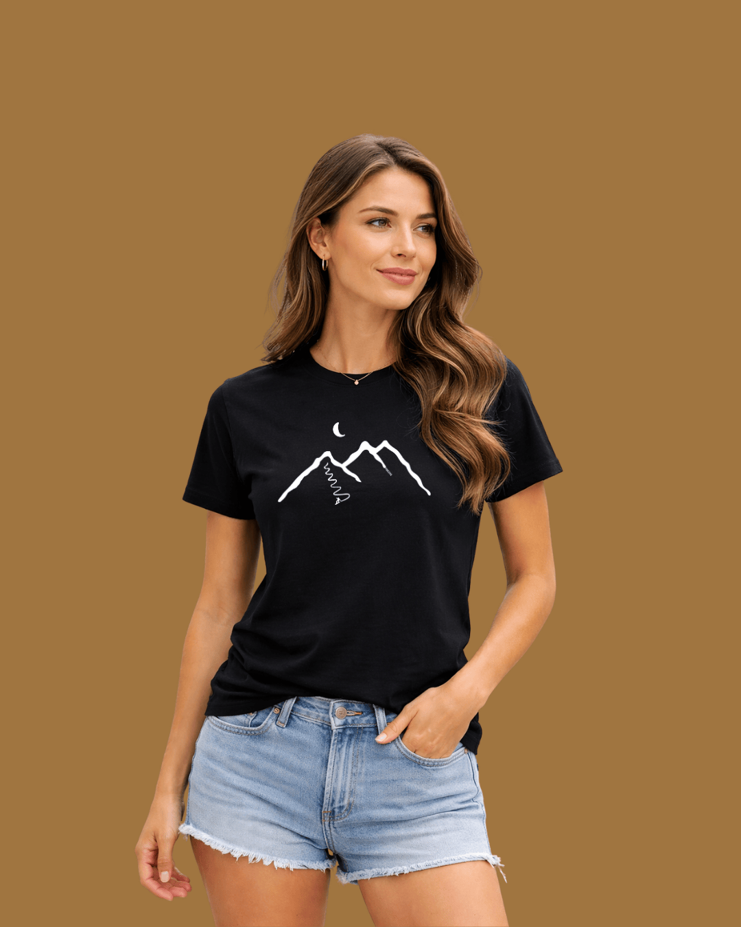 Snowboard Mountain T-shirt