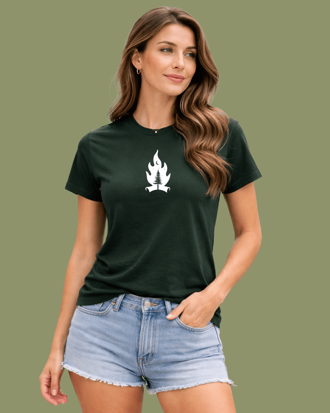 CampFire Tree T-shirt