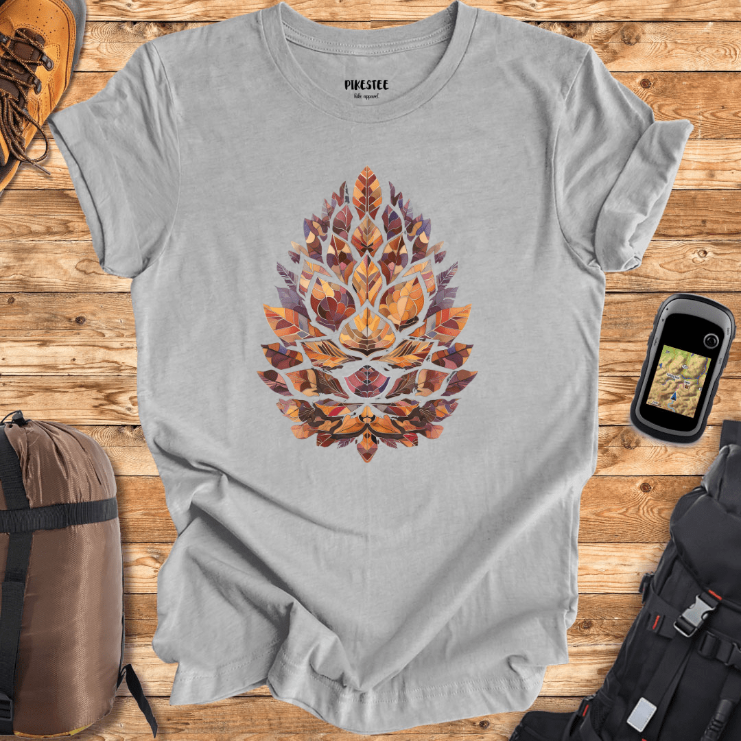 "Pine Cone" graphic T-shirt