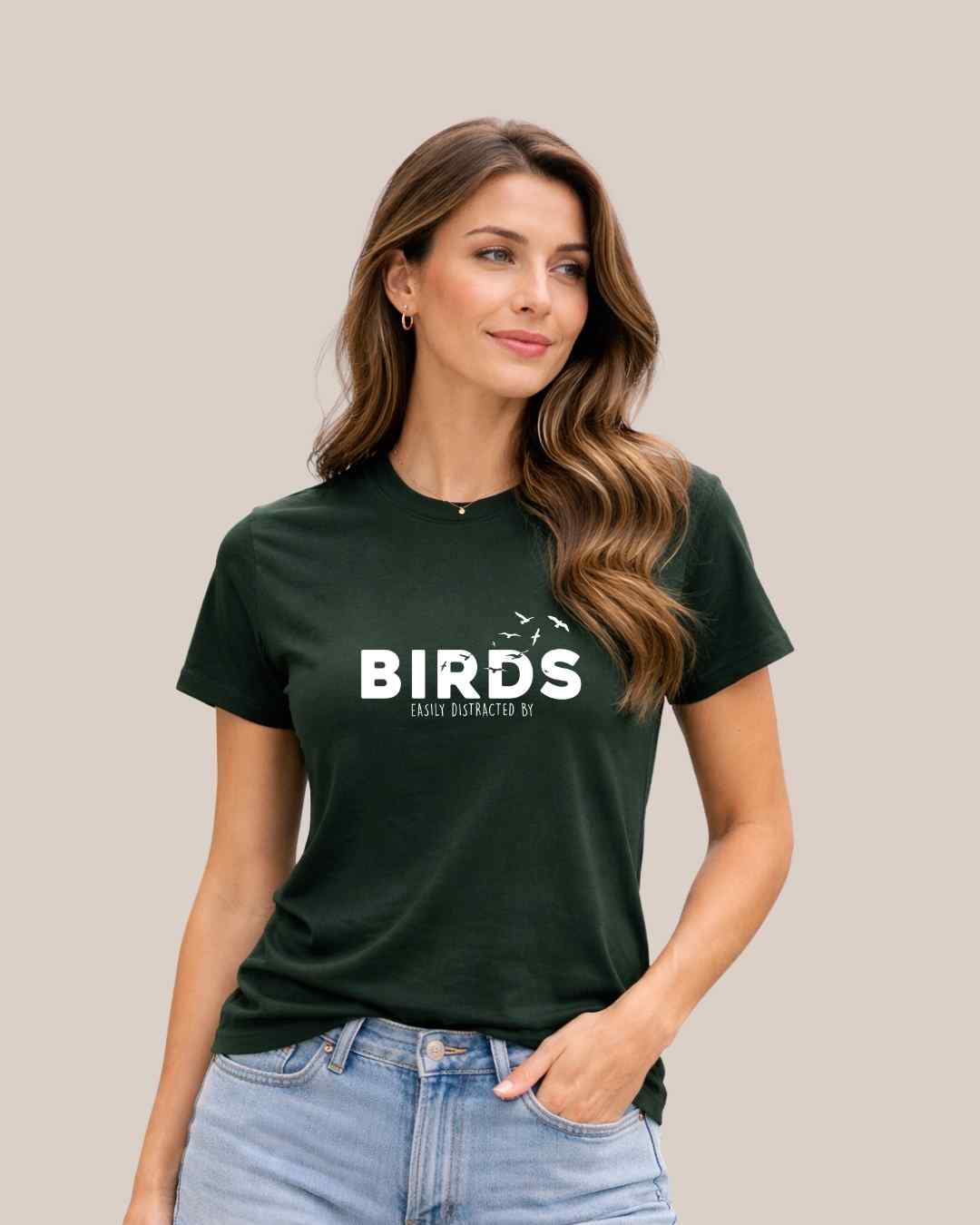 Easily Distracted By Birds T-shirt