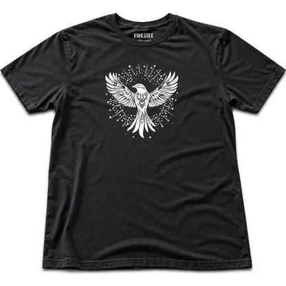 Bird Mandala T-shirt - Black