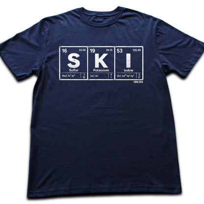 Ski Elements T-shirt - Navy