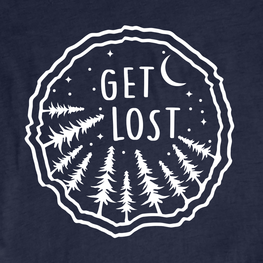 "Get Lost" graphic T-shirt