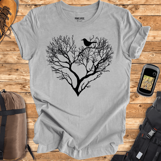 "Branches Heart" graphic T-shirt