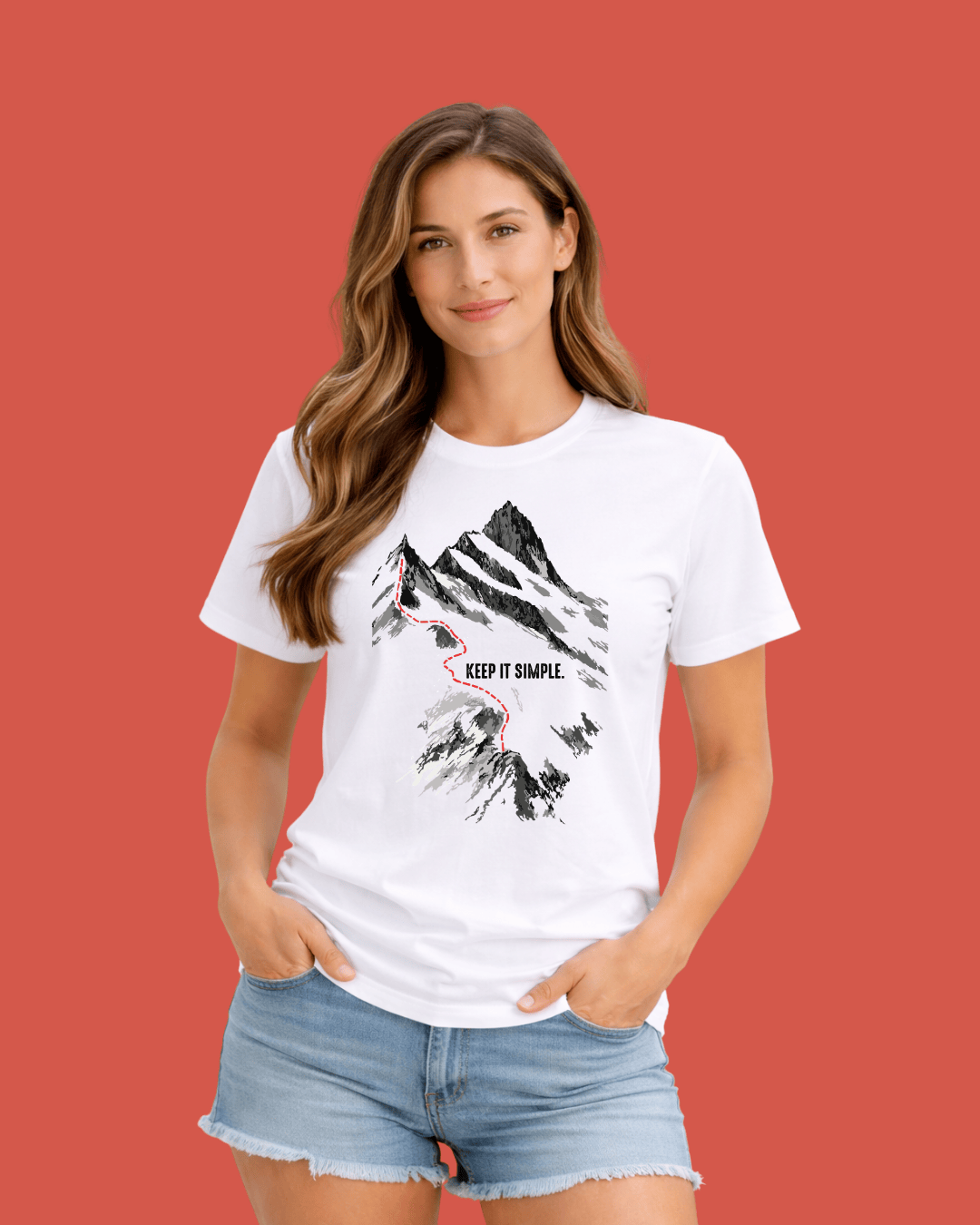 Keep It Simple Mountains T-shirt