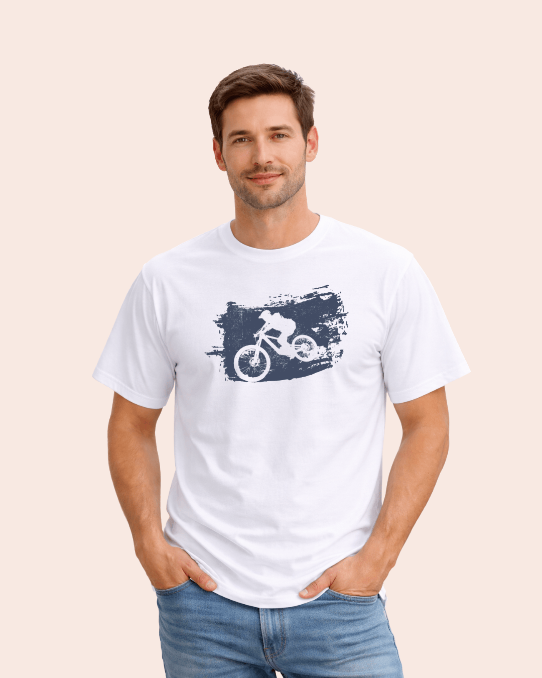 Mountain Bike Grunge T-shirt