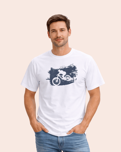 Mountain Bike Grunge T-shirt