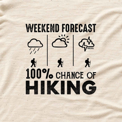 Chance Of Hiking T-shirt - Natural - hero