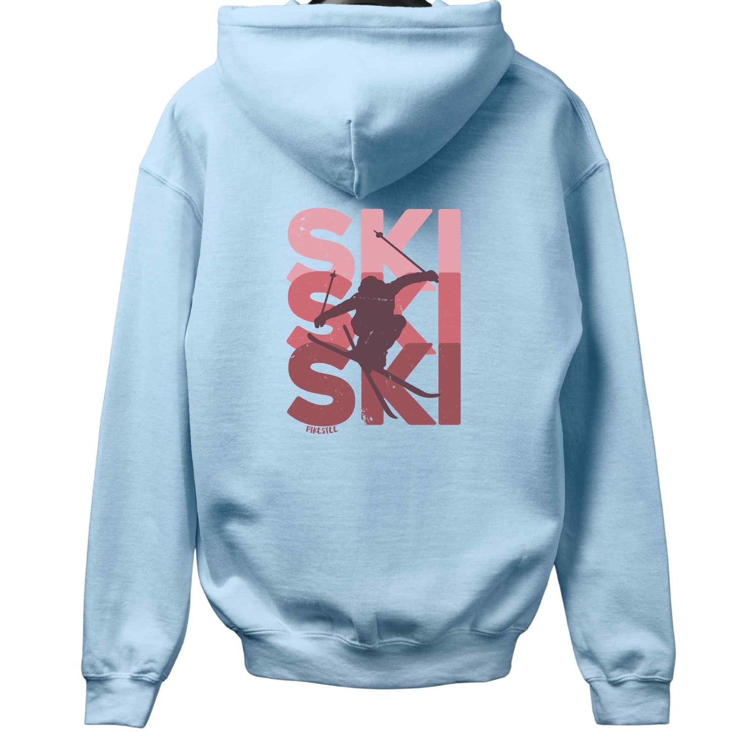 Ski Ski Ski Back-Print Hoodie