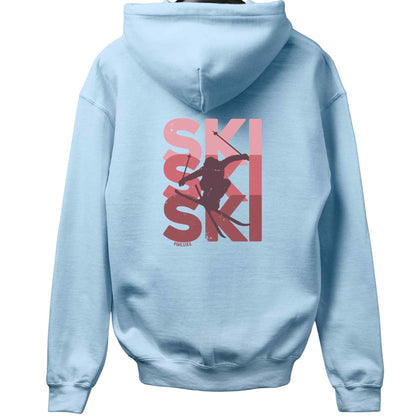 Ski Ski Ski Back-Print Hoodie