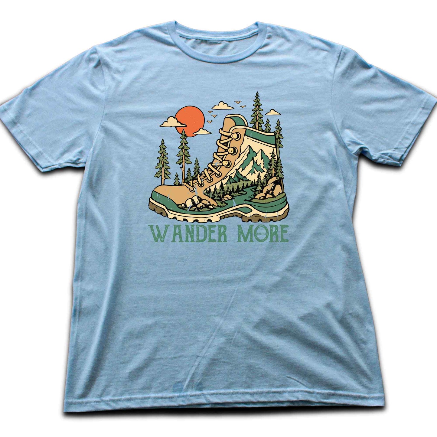 Wander More Boots  T-shirt