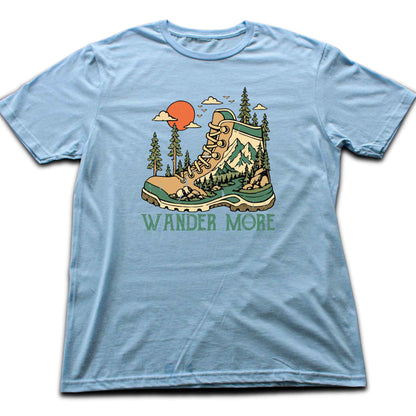 Wander More Boots  T-shirt