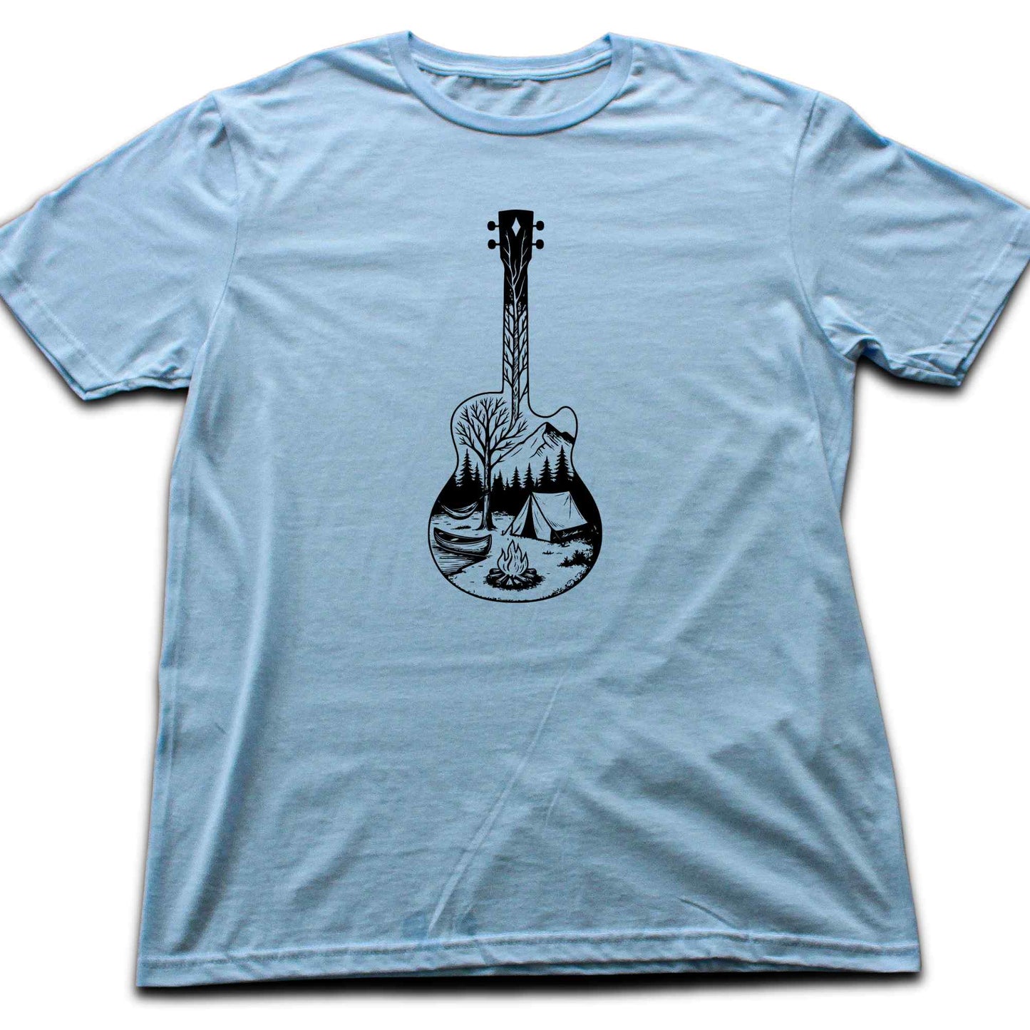 Guitar Camp Landscape T-shirt