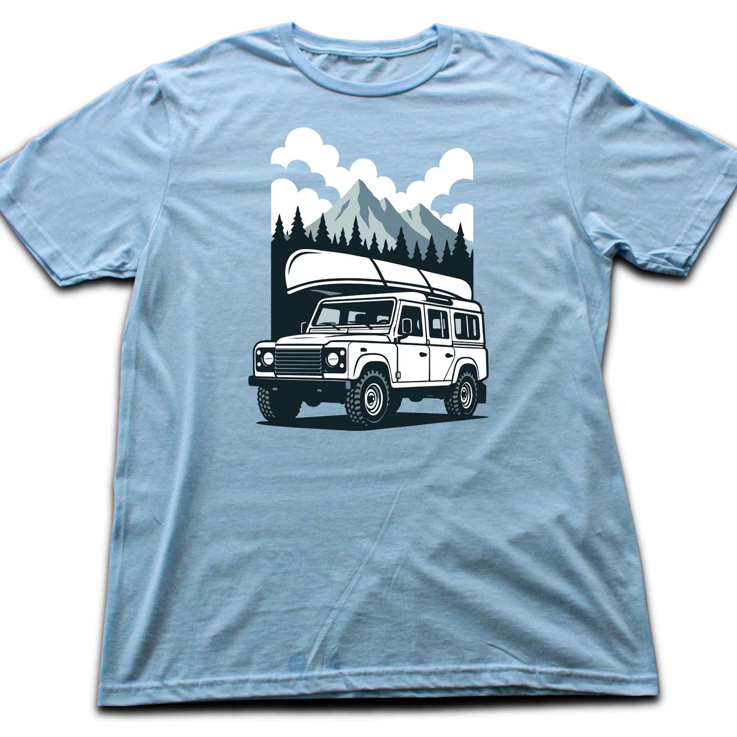 Jeep Canoe Landscape T-shirt