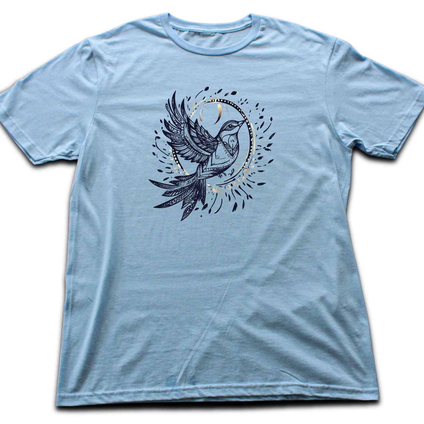 Floral Bird Mandala T-shirt