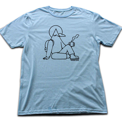 Hiker Mascot, Wander more T-shirt