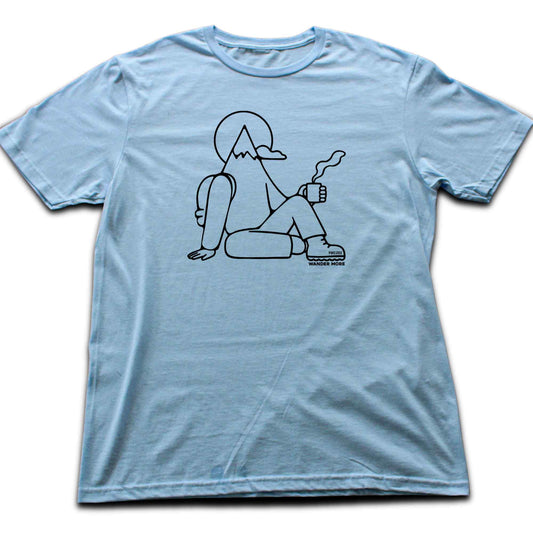 Hiker Mascot, Wander more T-shirt
