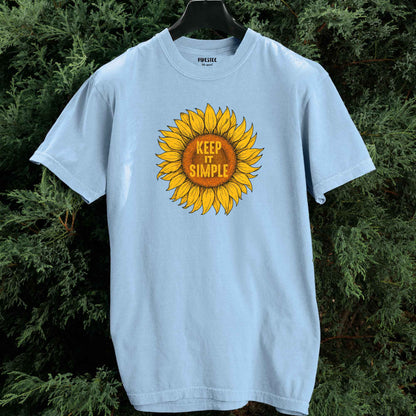 Keep It Simple Sunflower T-shirt