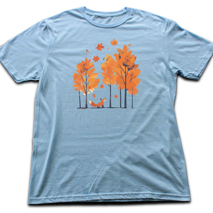 Fall Fox graphic T-shirt