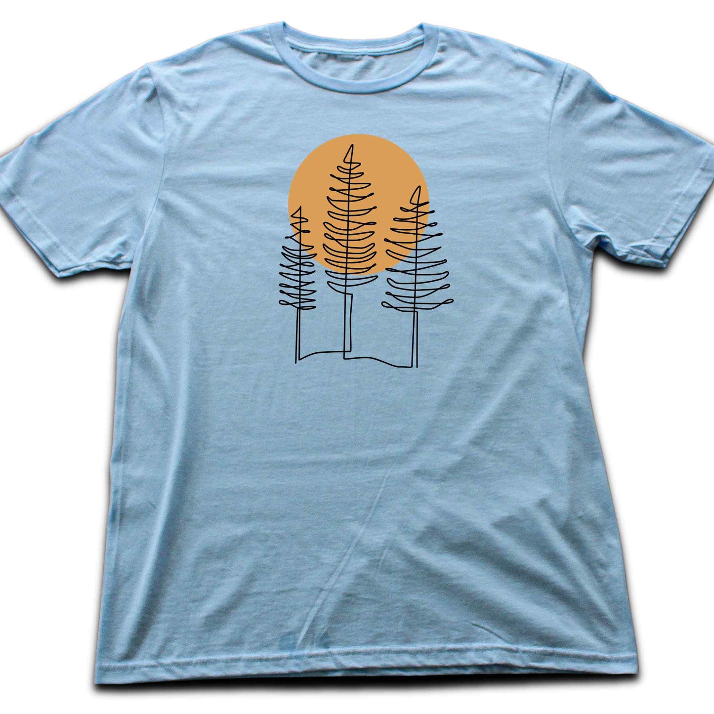 Line art Trees T-shirt