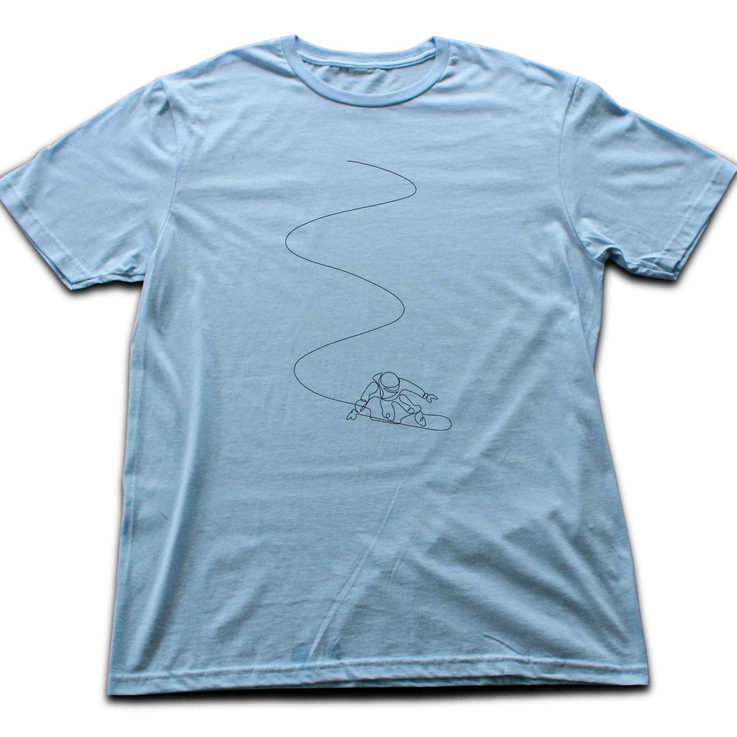 Snowboarder Slalom Art T-shirt