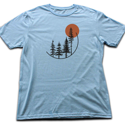 Round Trees Landscape T-shirt