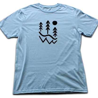 Trees And Mountains T-shirt