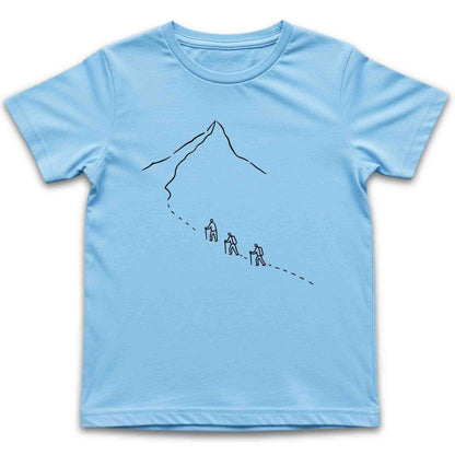 Mountain Hiking Kids T-Shirt