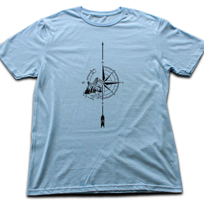 Arrow Compass and mountain T-shirt