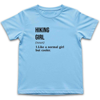 Hiking Girl Kids T-Shirt