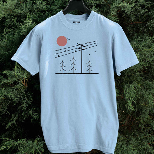 Trees and Power Lines T-shirt