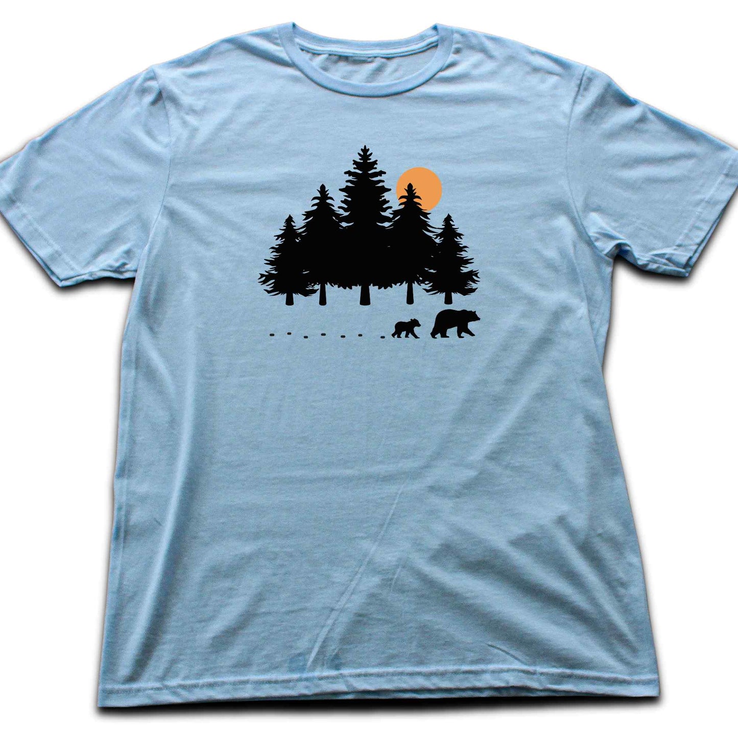 Forest, Bear Family Path T-shirt