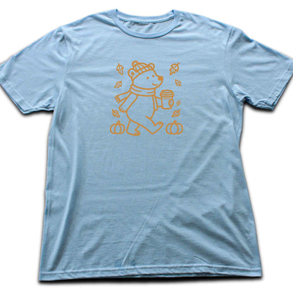 Autumn Coffee Bear T-shirt